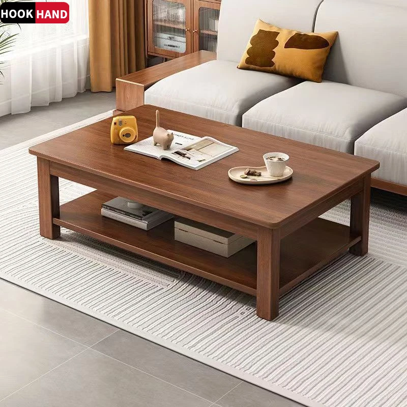 茶几客厅茶桌家用小户型多功能茶几办公室简约桌子中式长方形茶桌