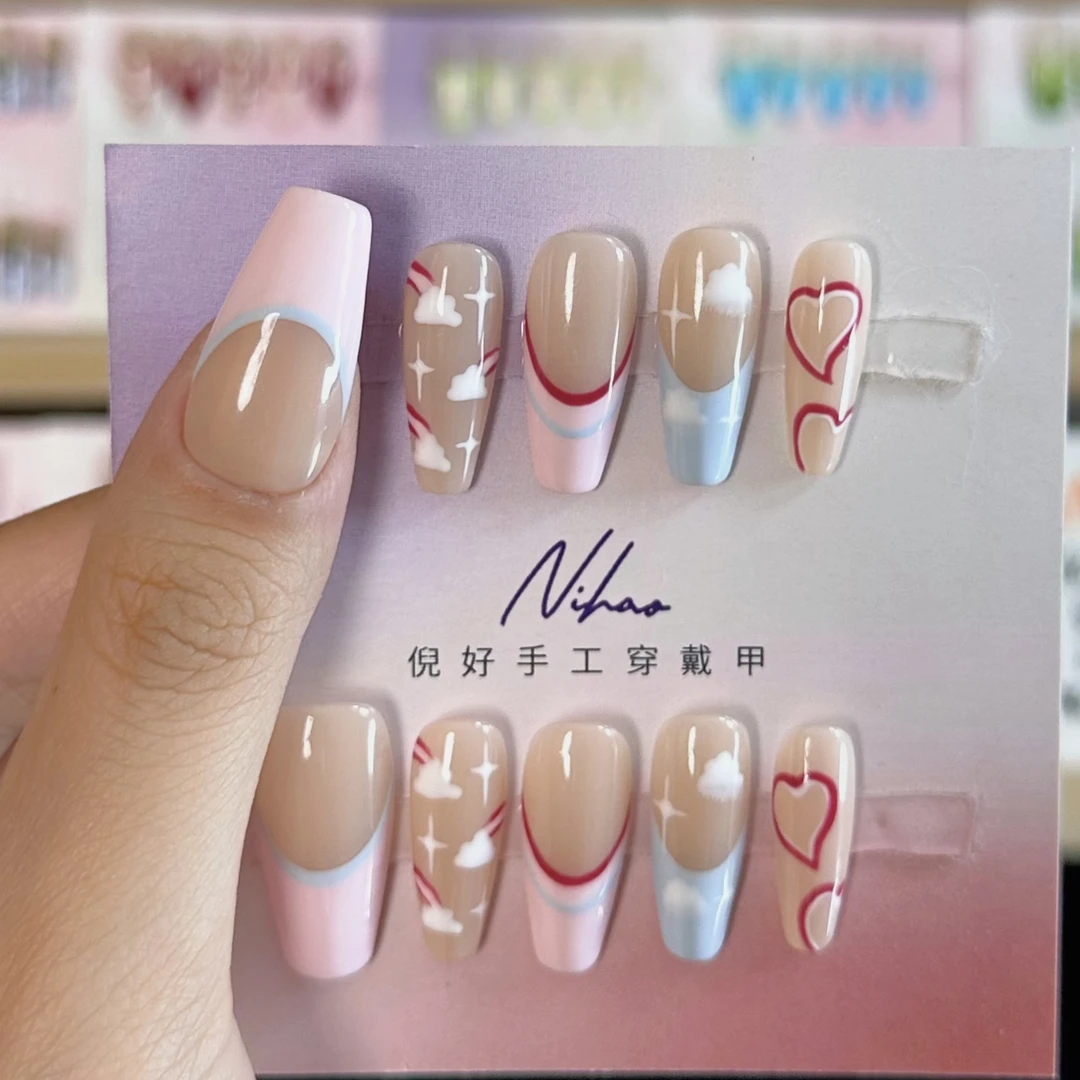 Nihao家美少女心事纯手工穿戴甲【no退no换】