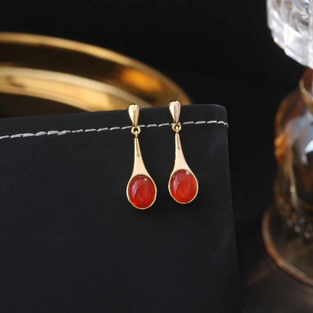 铜合金耳饰 《货号8374》 8673网球拍吊坠耳环