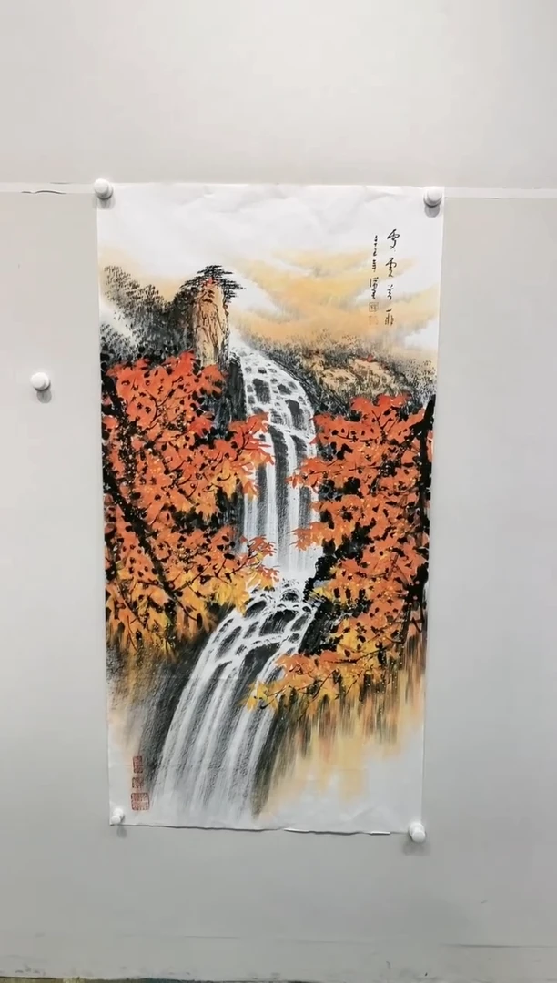 【闪购商品】绘画吴瑞君-四尺山水/无框/W005