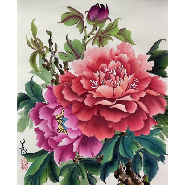 （苹果专拍）写意牡丹的画法详解