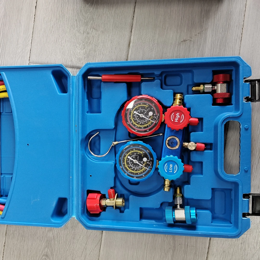 汽车冷媒加佛表，适用于各种车型冷媒添加