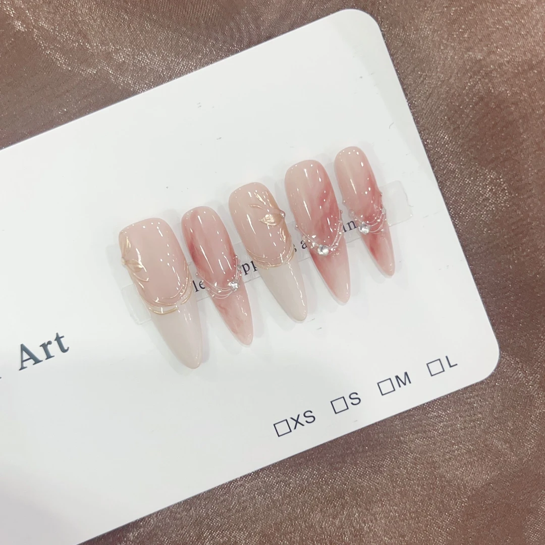 【洛神花园】♡ 小指艺手工穿戴甲