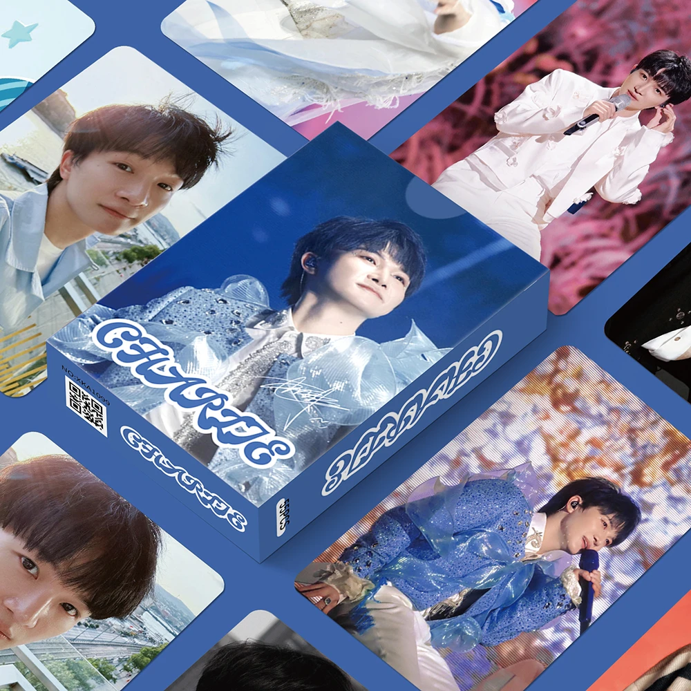 55张歌手周深镭射小卡高清演唱会周边写真明信片收藏卡片LOMO卡