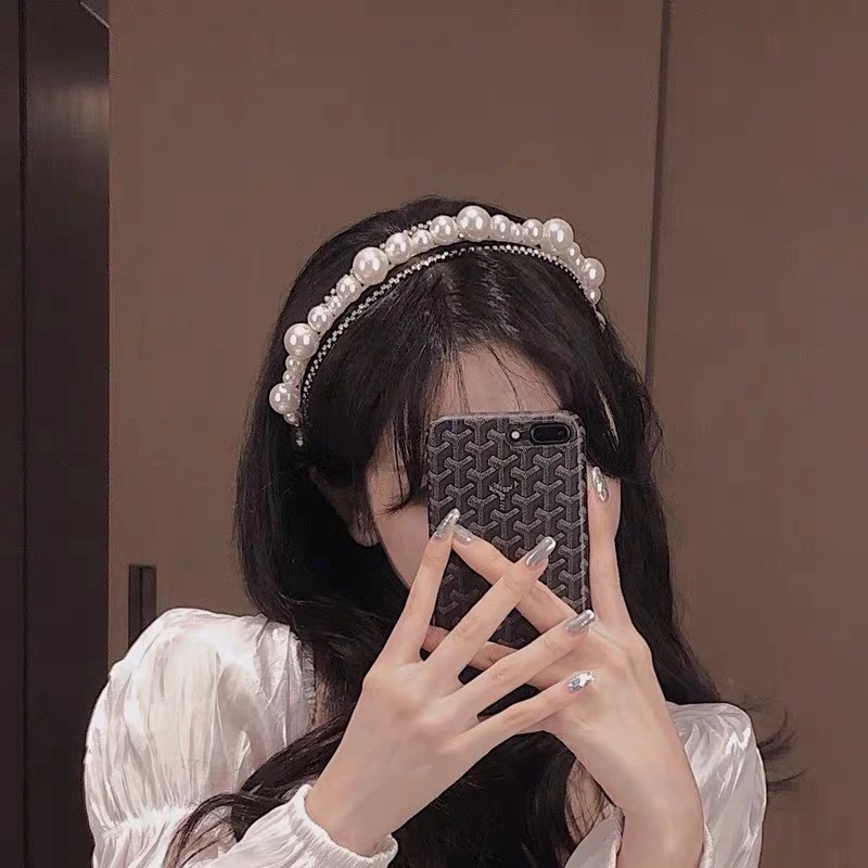 合金发饰 发饰仙女森系超仙发箍韩国名媛风发箍高级感