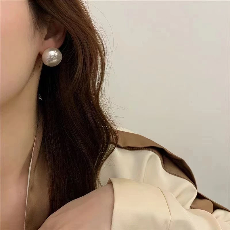 非金属耳饰 女气质复古港风2023年新潮耳环