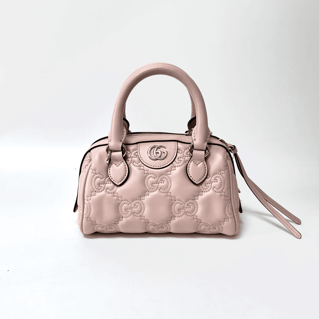 99新 GUCCI/古驰 大迈/古驰波士顿粉色/闲置/16061829