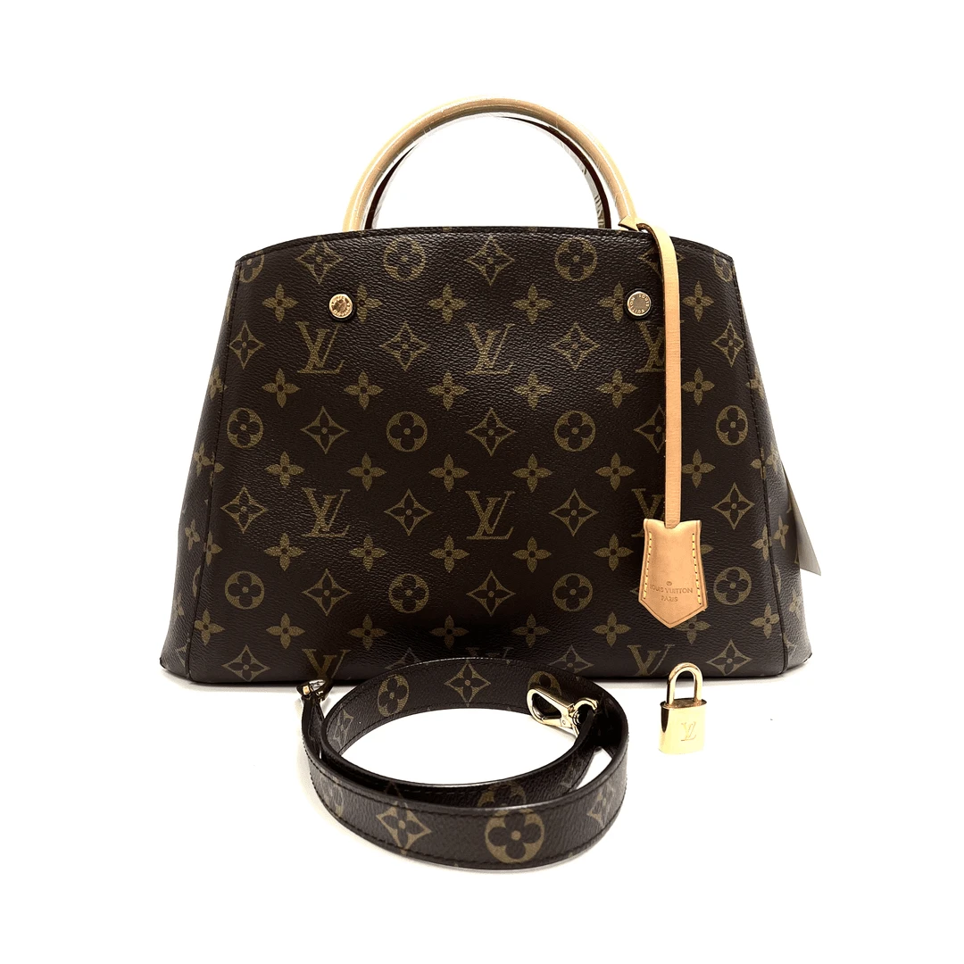 99新 LouisVuitton/路易威登 大迈/蒙田中号/98新/见备注