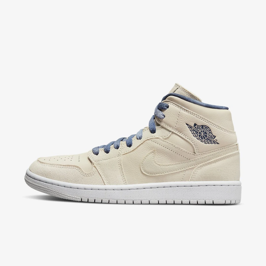 耐克NIKE Air Jordan 1AJ1女子复古中帮运动休闲篮球鞋DM9126-104