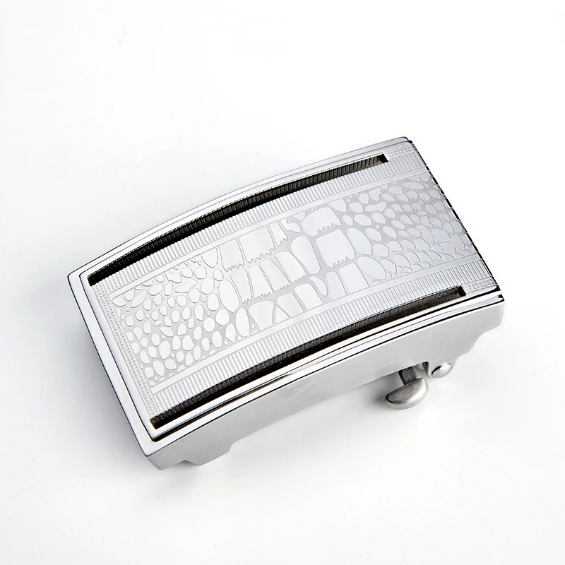 诗泊伦316不锈钢皮带扣头配件男士商务内穿式自动扣腰带裤带头3.5