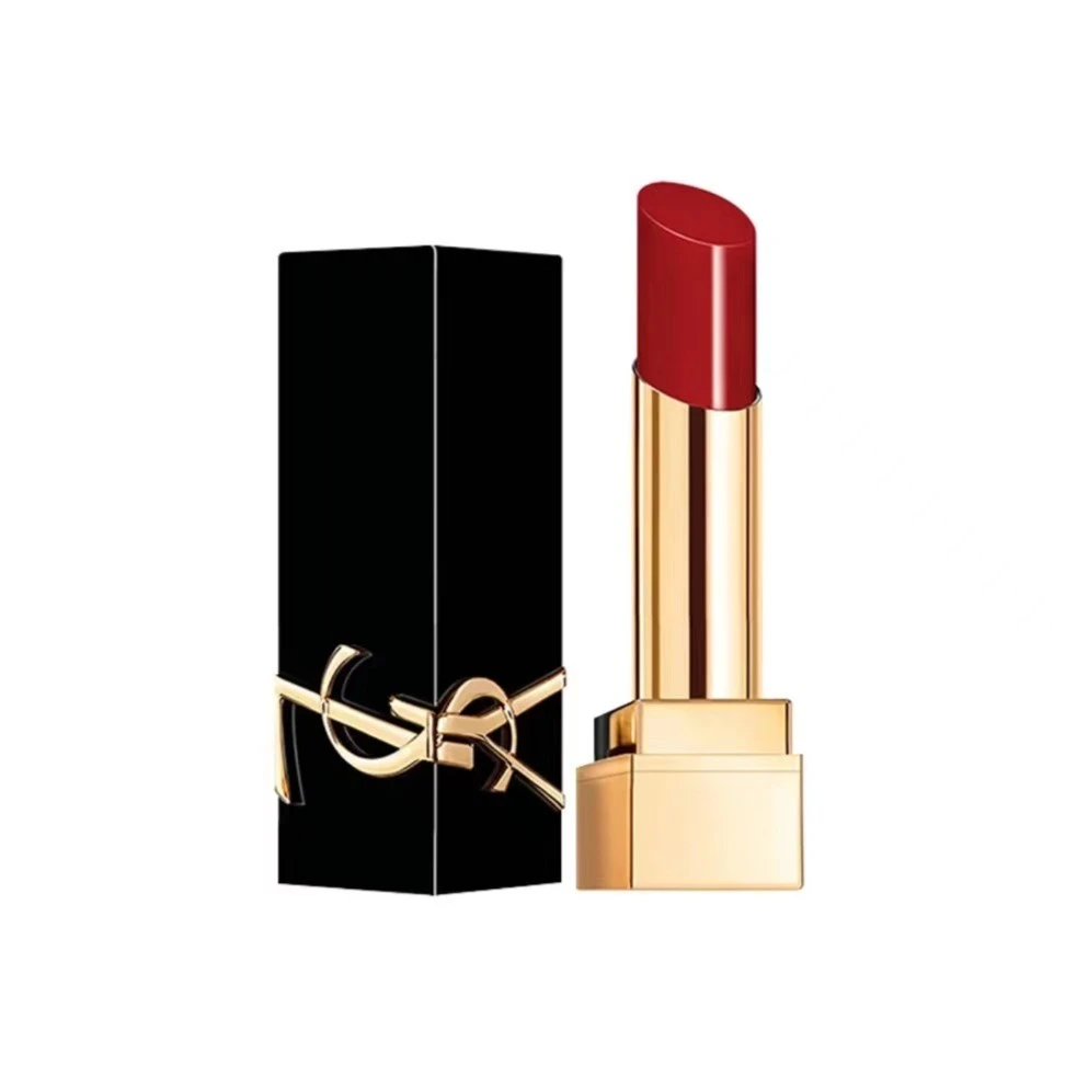 YSL/圣罗兰无畏釉光纯口红(黑金方管)N°1971流言0.8g