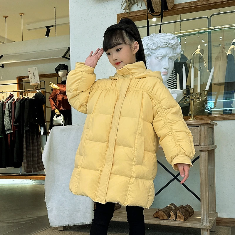 2024新款儿童羽绒服中长款加厚极寒小中大男童女童保暖洋气外套冬