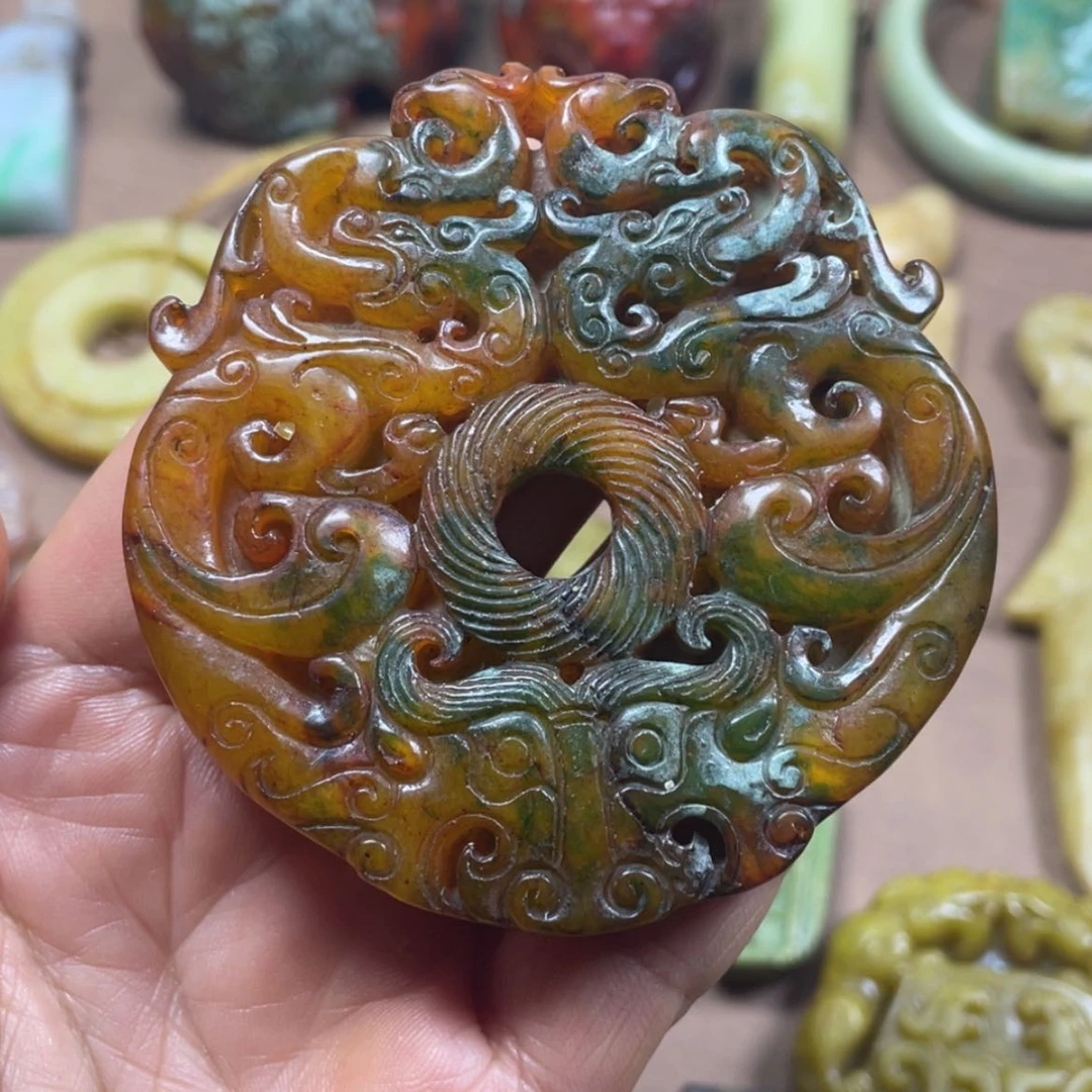 【闪购商品】和田玉(糖玉)挂件未镶嵌