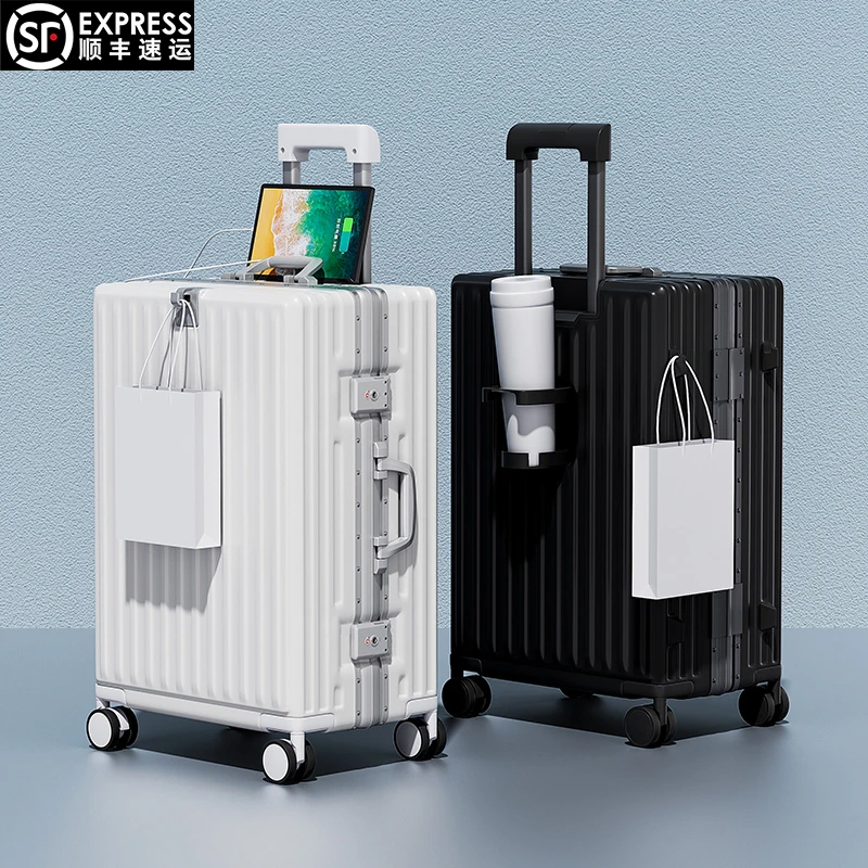 旅行行李箱新款拉杆箱结实耐用皮箱时尚休闲百搭宝宝防水
