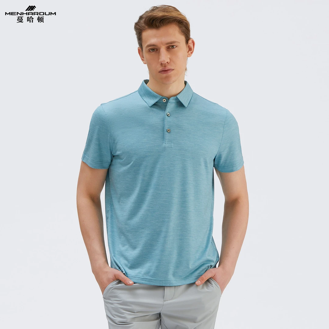 MENHARDUM/蔓哈顿商务休闲POLO衫短t短袖T恤12010315