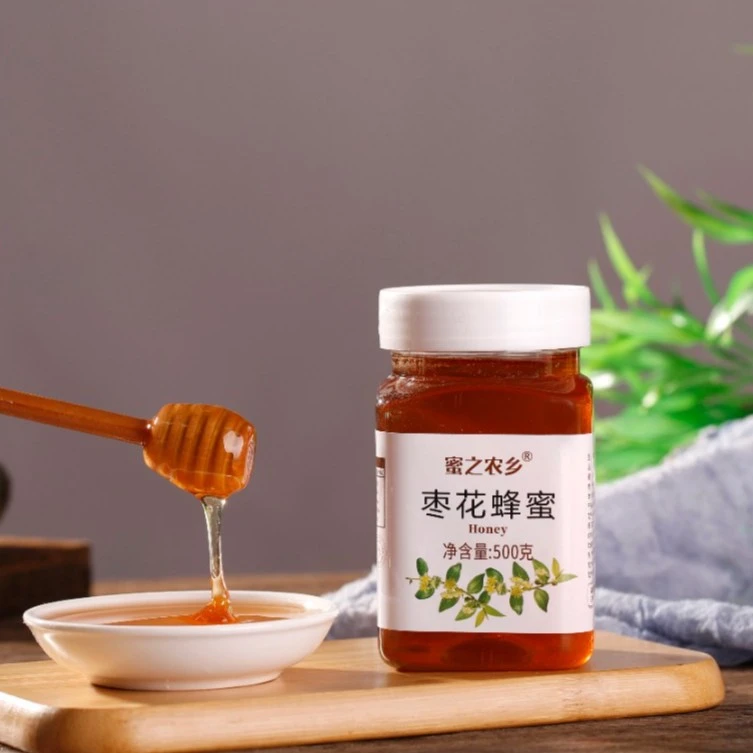 农家自产食用枣花蜜原汁原味 蜂场直发500克
