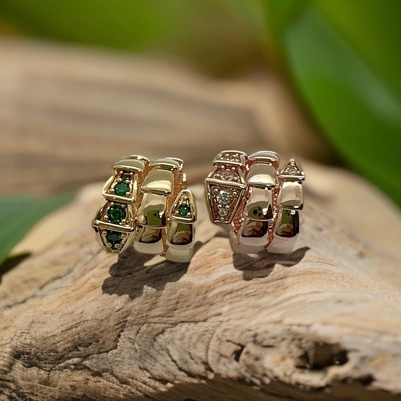 18K金灵蛇吊坠（不含链）K黄K枚可选 多样性发一 气质时尚百搭复古