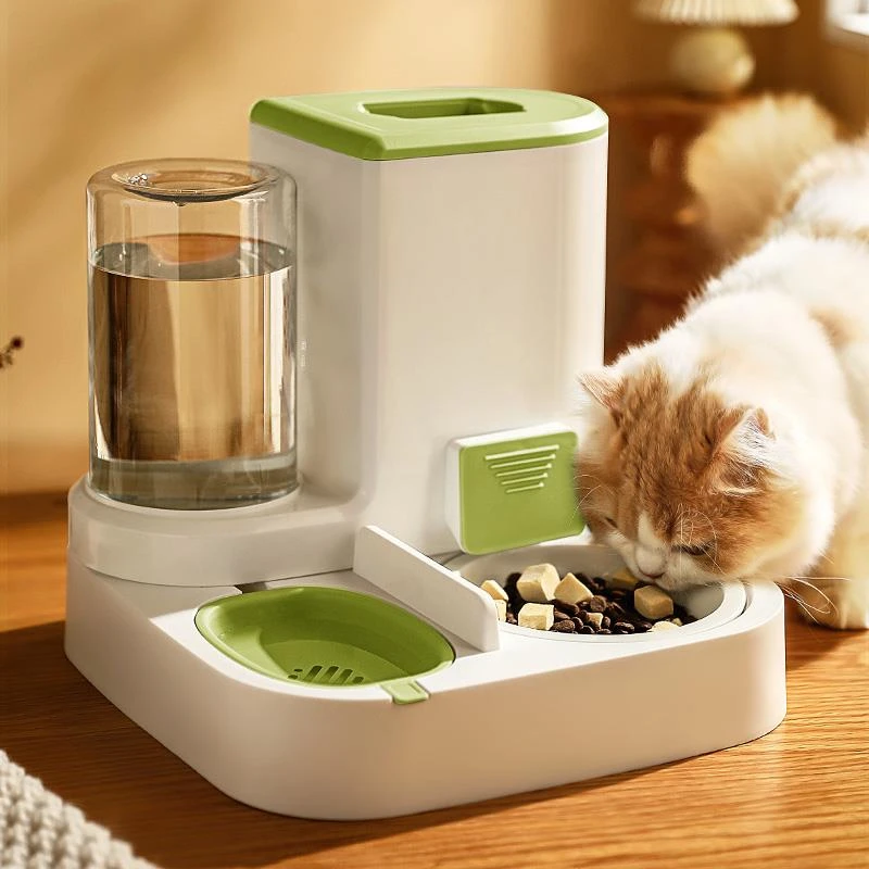 自动喂食器猫咪猫咪自动喂食器自动喂食器宠物自动喂食器陶瓷碗