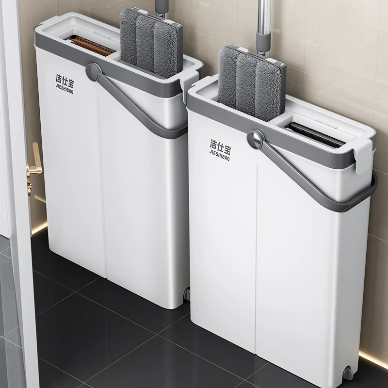 洁仕宝拖把免手洗懒人拖地神器家用一拖净新款带桶拖布干湿两用