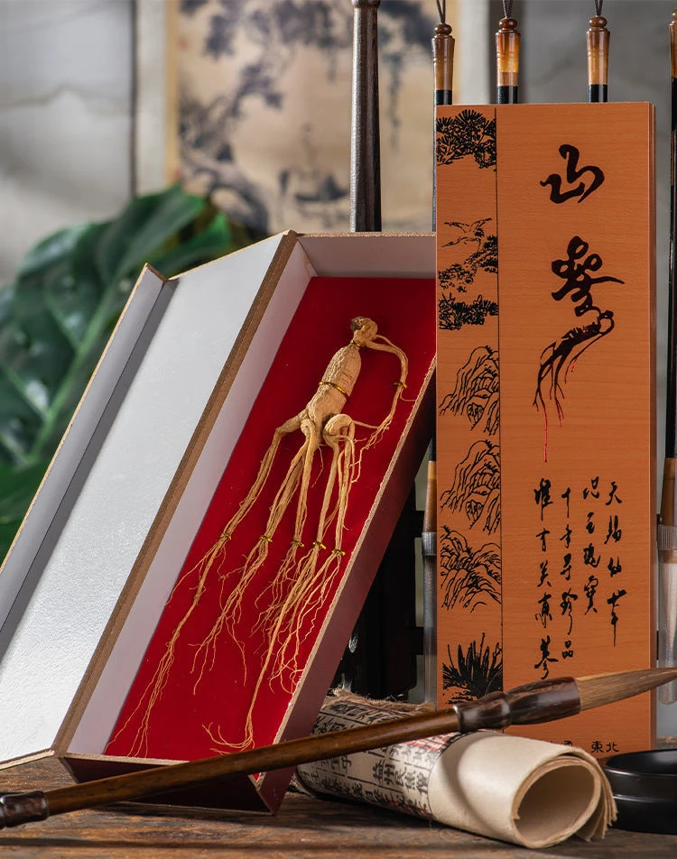 长白山人参小礼盒装 东北特产煮茶泡水煲汤泡酒送礼自用礼品