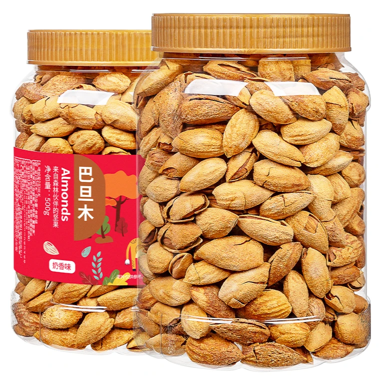巴旦木薄壳剥开香脆高品质调味美味香酥酥脆饱满去壳醇香油炸大颗
