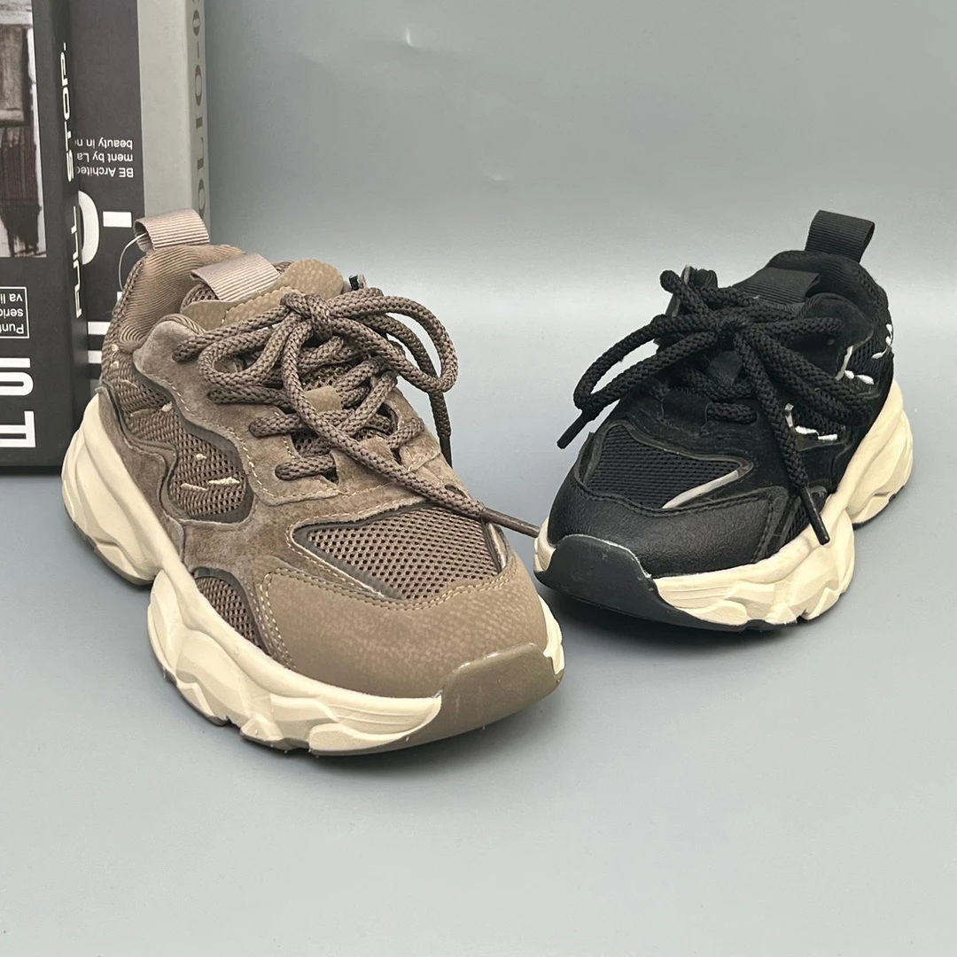 儿童运动鞋户外时尚软底透气休闲百搭复古运动鞋  (J)  0391