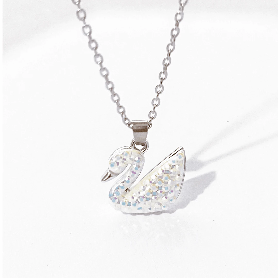 钛钢项链 【04】天鹅项链轻奢小众女锁骨链2024新款爆款高级感礼物