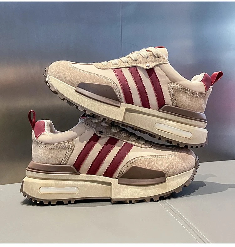 【粉丝专享】厚底阿甘鞋显脚小老爹鞋2023新款复古休闲运动鞋