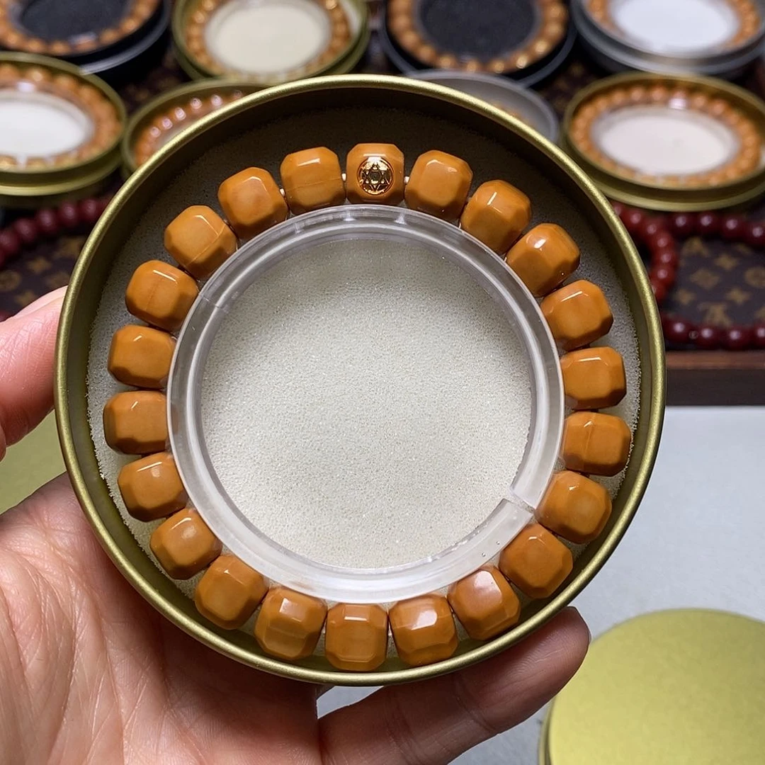 猴头核桃手串354号10左右金标超大面星耀六方全品