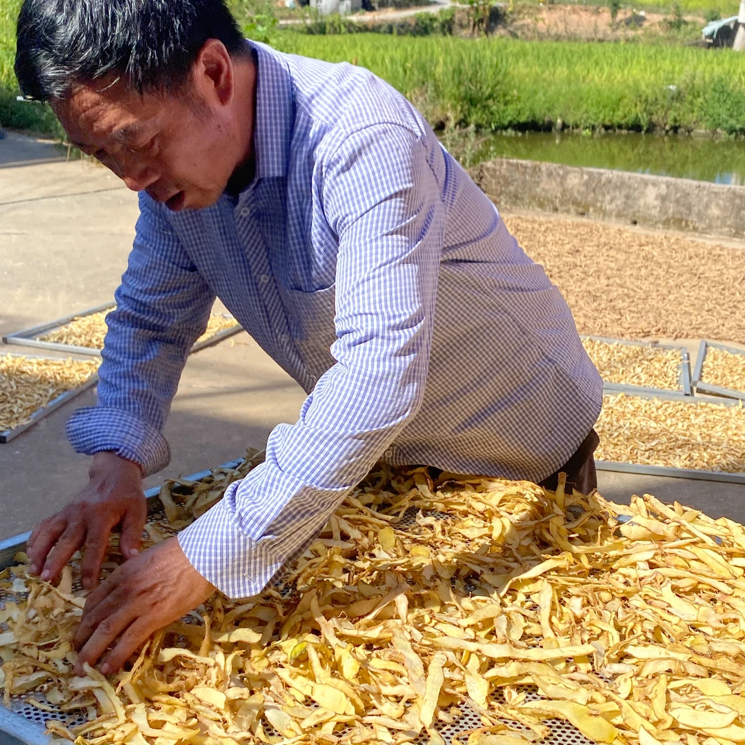 太阳晒干玉竹 湖南邵阳农家自晒无添加玉竹片 250克 500克包邮