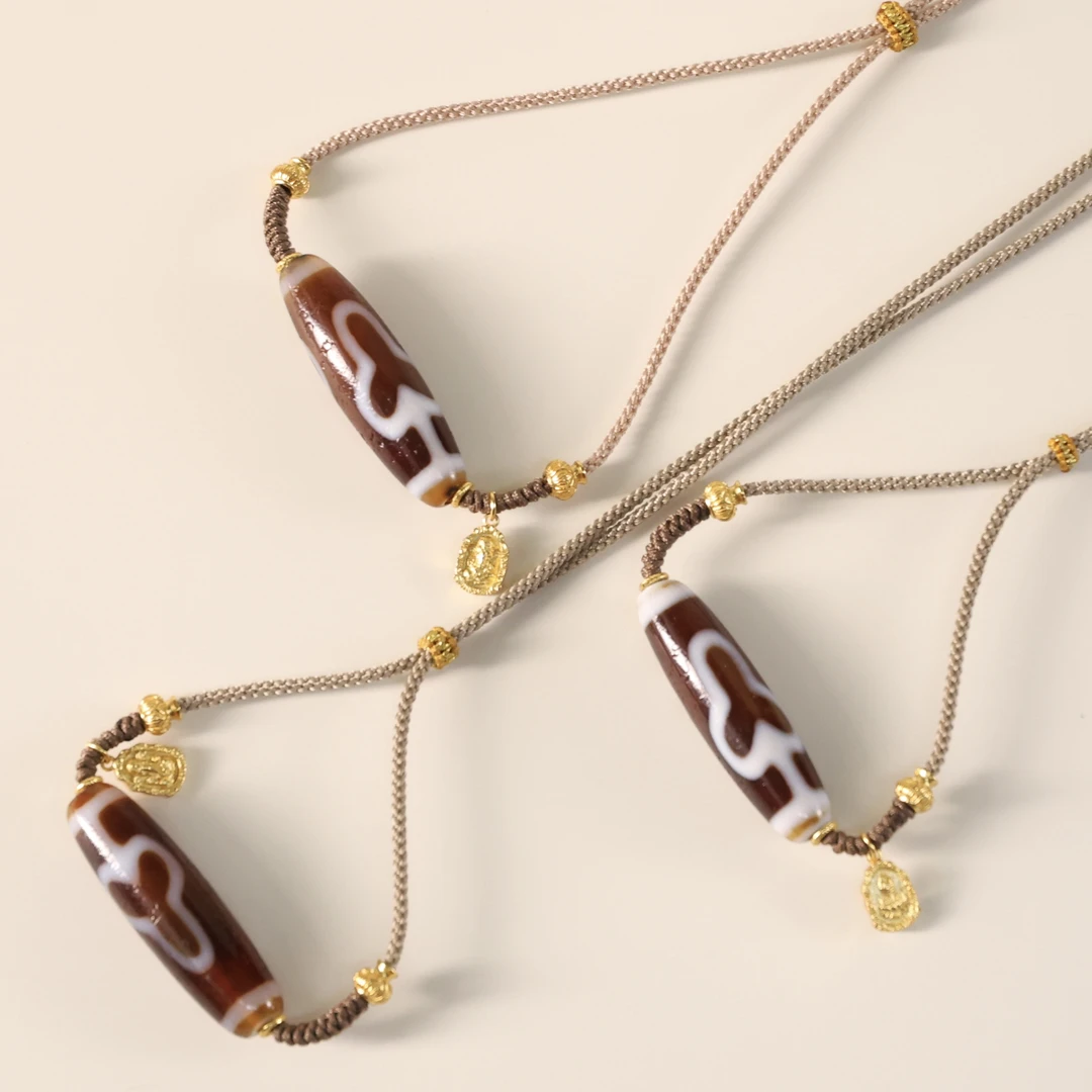 手工设计一y菩提玛瑙项链多样性发货发一个8514m