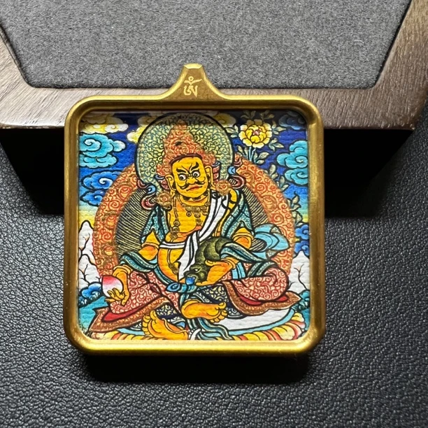 合金吊坠 手工设计坛城黄财卡卡吊坠多样性发货发一