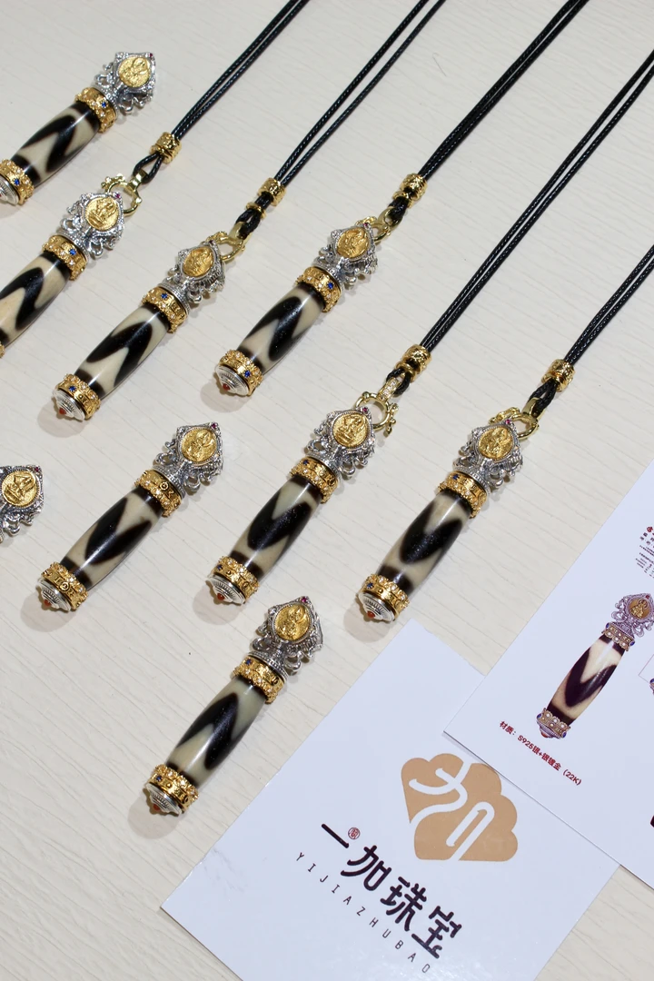 壹加小青|银镶牙牙双护项链多样性发其一1991Z