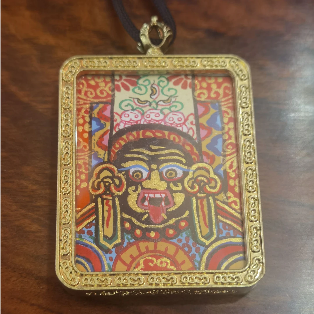 合金吊坠 壹加思默-扎扎方牌合金吊坠