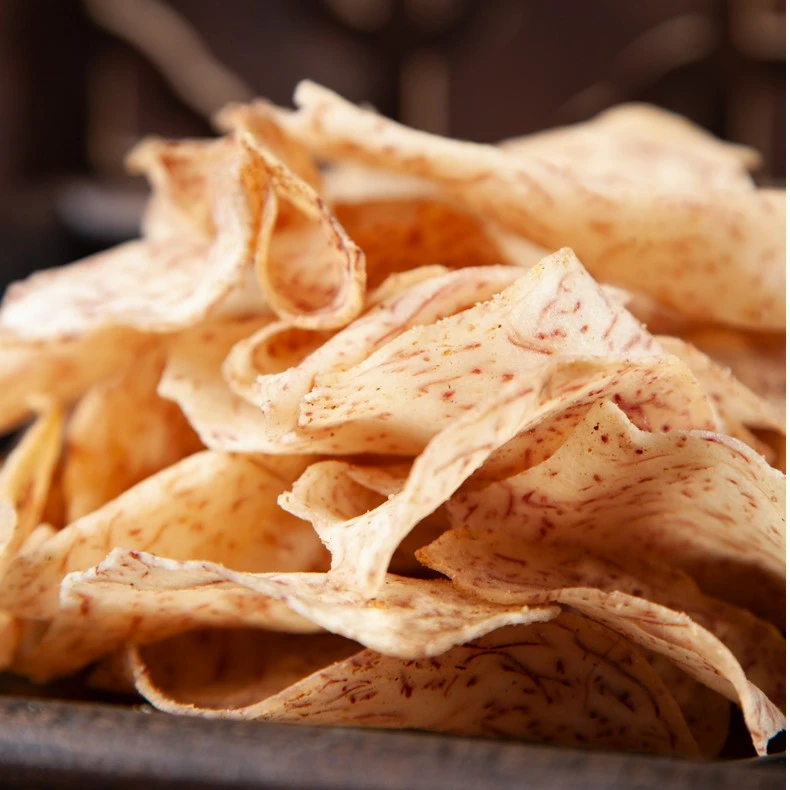 酥脆椒盐香芋片香甜红薯片薄片220g*3包大袋即食原味休闲食品薯片