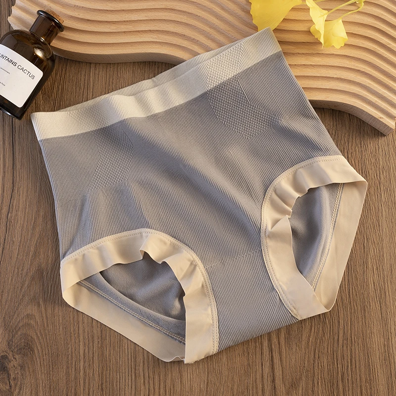 高腰提臀无痕女士内裤女石墨烯底裆短裤舒适不勒肉不卡裆少女学生