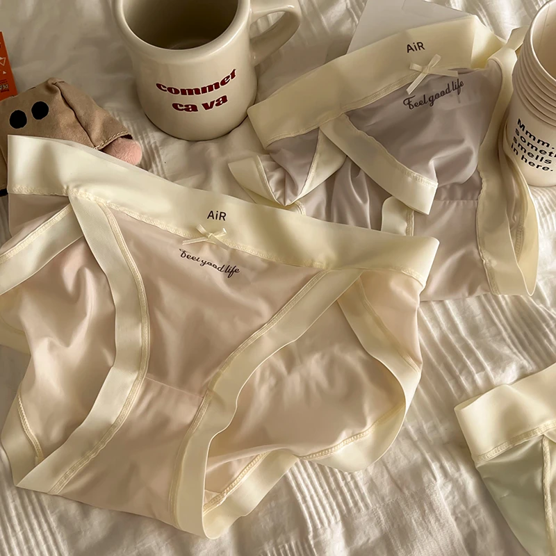 蕾丝内裤舒适夏季透气薄款eva无痕内裤大码时尚性感女士少女简约