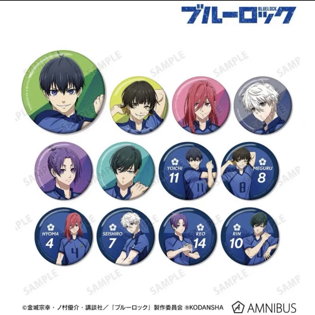 「日版官谷」蓝锁蓝色监狱 赛前准备 吧唧徽章铭牌 立牌