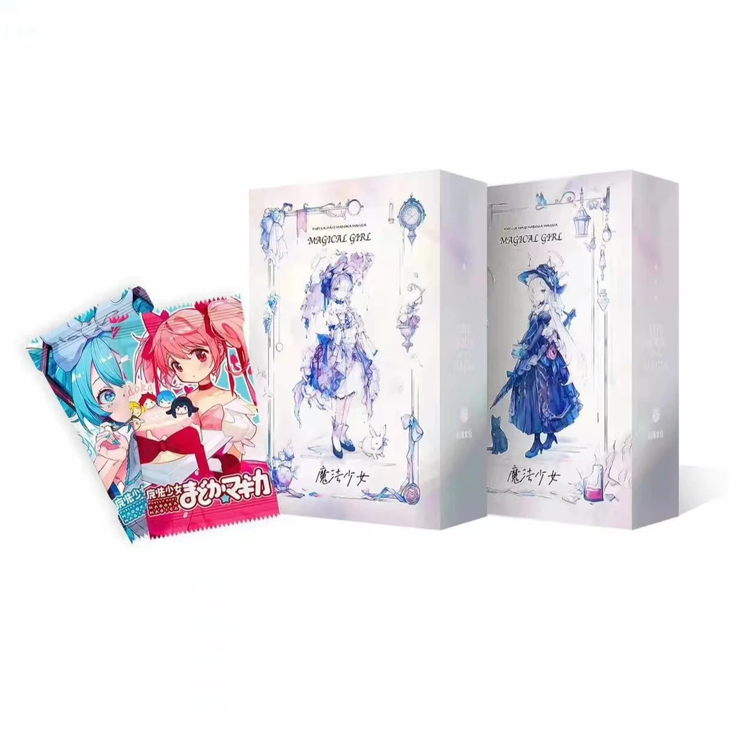 幻海 魔法少女 魔卡少女樱+初音+美少女+小圆 超绝联动潮流卡牌