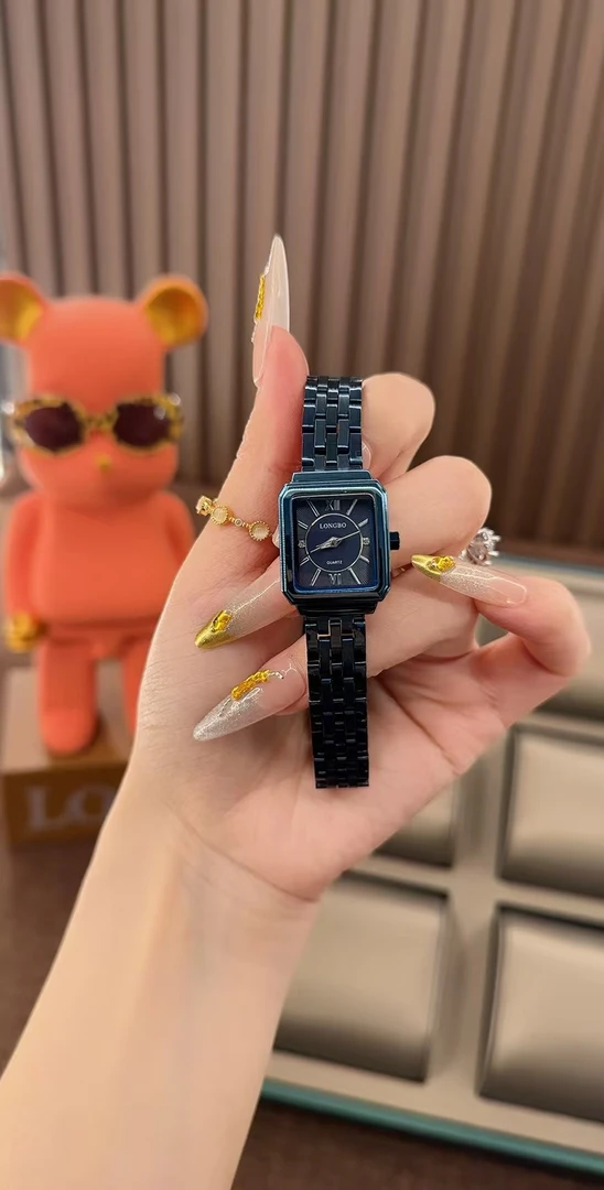 新款法式气质蓝时尚女士腕表68