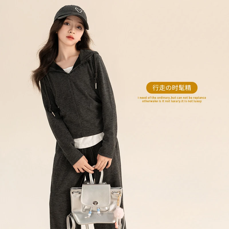 巴拉巴拉童装女童春秋套装儿童2024秋季新款女大童洋气女孩休闲运