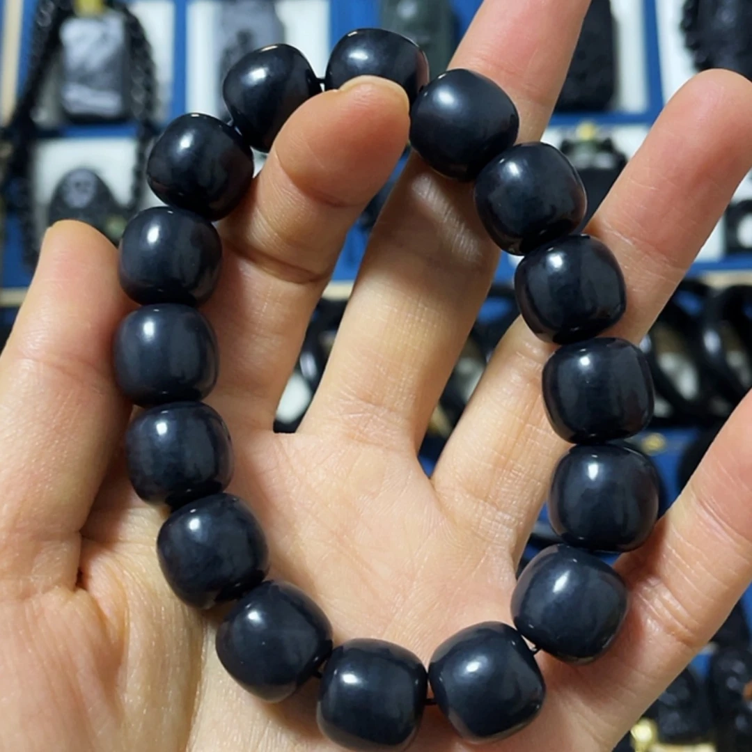 【闪购商品】和田玉手串未镶嵌卡13