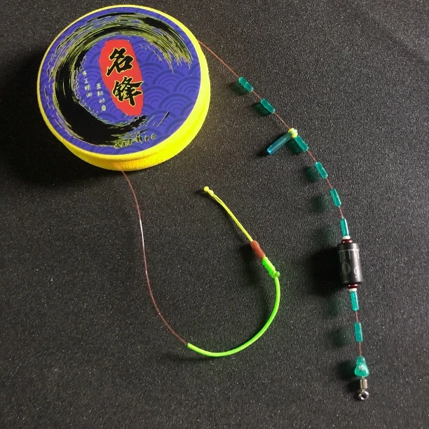 名锋PE无损结成品主线组台钓进口拉力高端双色手工精绑升级版迷彩