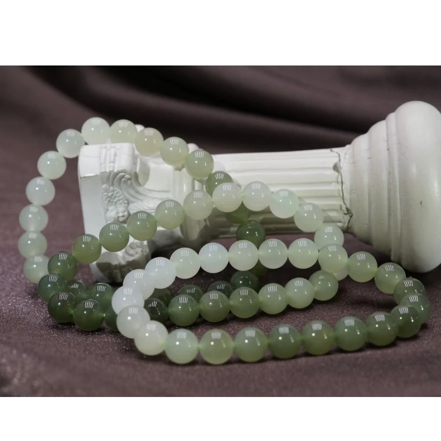 和田玉渐变手串（多样性发其一）YTC102310