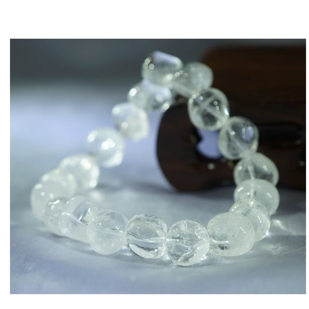 白水晶随形手串7+ HTC081607