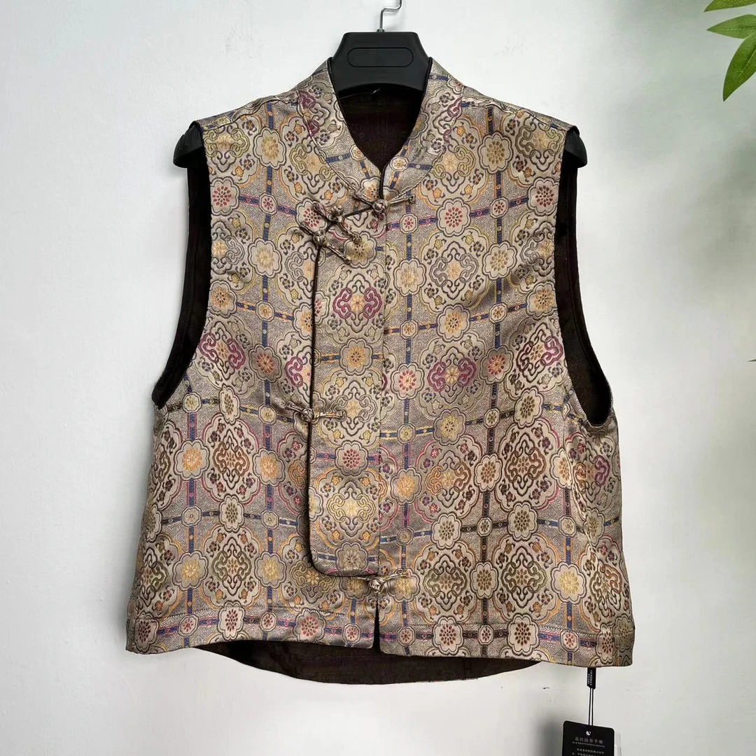 【回馈季】上新百搭春秋款时尚国风盘口款马甲JXSC-20205