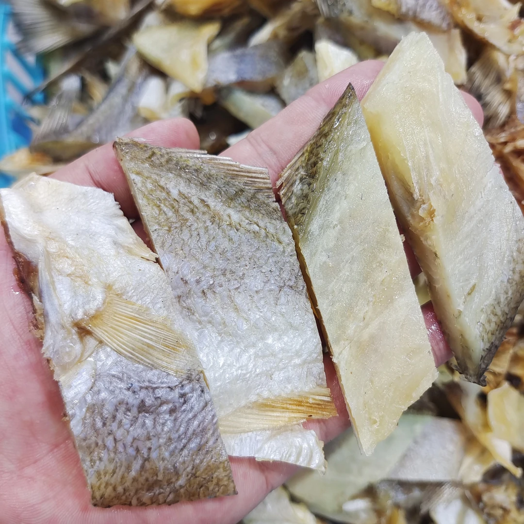 咸香海鲈鱼片干 1斤装  咸度适中 顺丰包邮 茂名博贺港海产干货