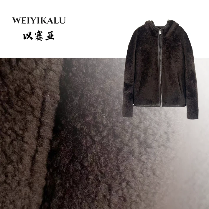 以赛亚 心动符号 24年LMT皮草连帽LACON混种拉贡皮毛一体女 8085