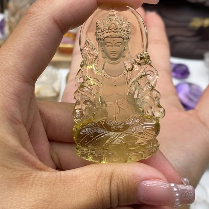 水晶吊坠(不含链)未镶嵌鈽**輸