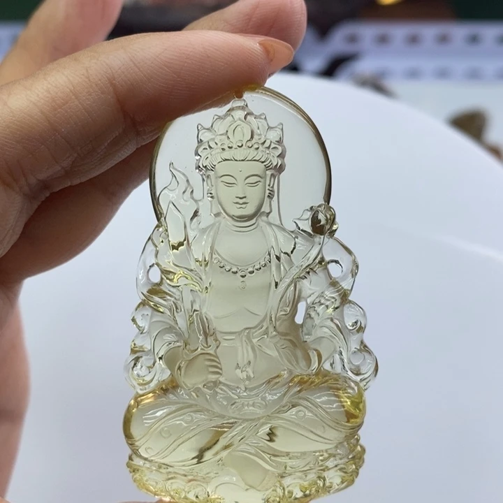 水晶吊坠(不含链)未镶嵌镇****哥